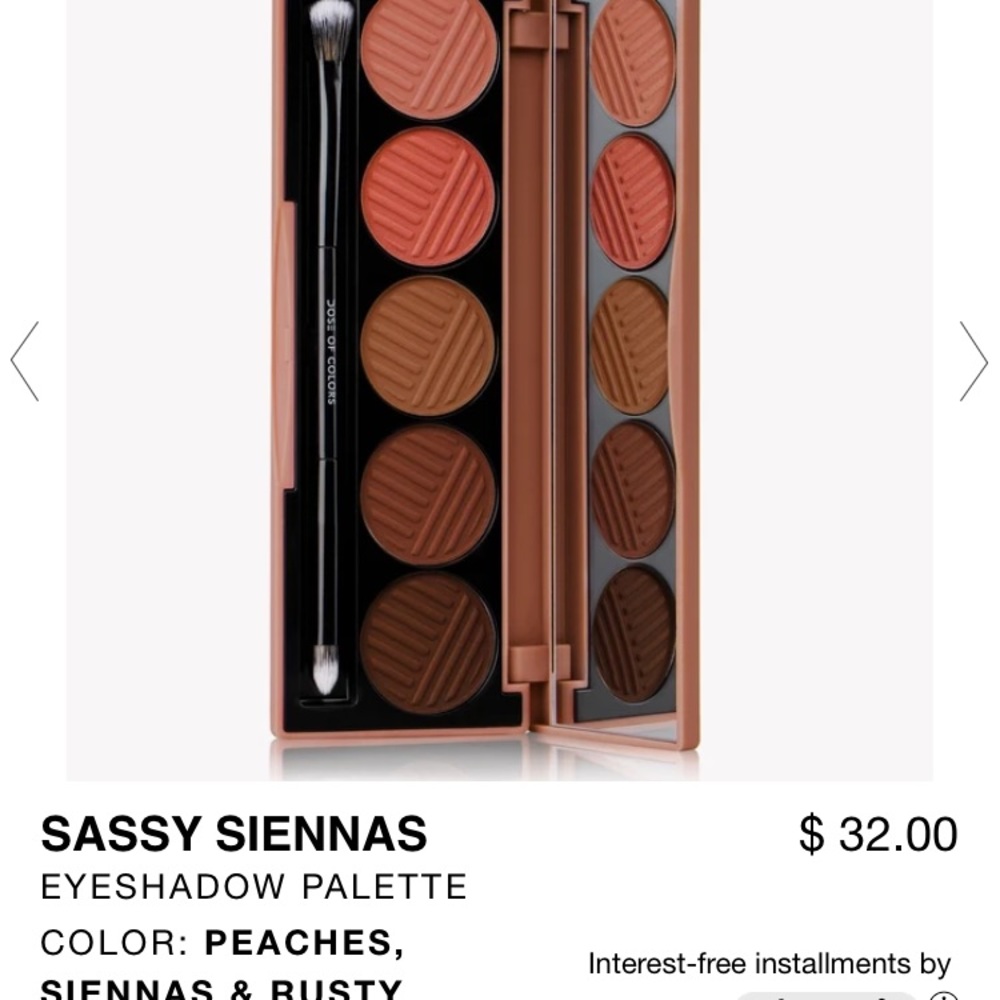 DOSE of Colors Sassy Sienna Palette